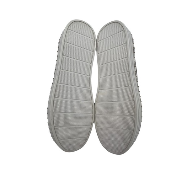 J Slides Metallic Gold Leather Cork Insole Slip On Flat Shoes Size 7 Women's - Picture 9 of 9